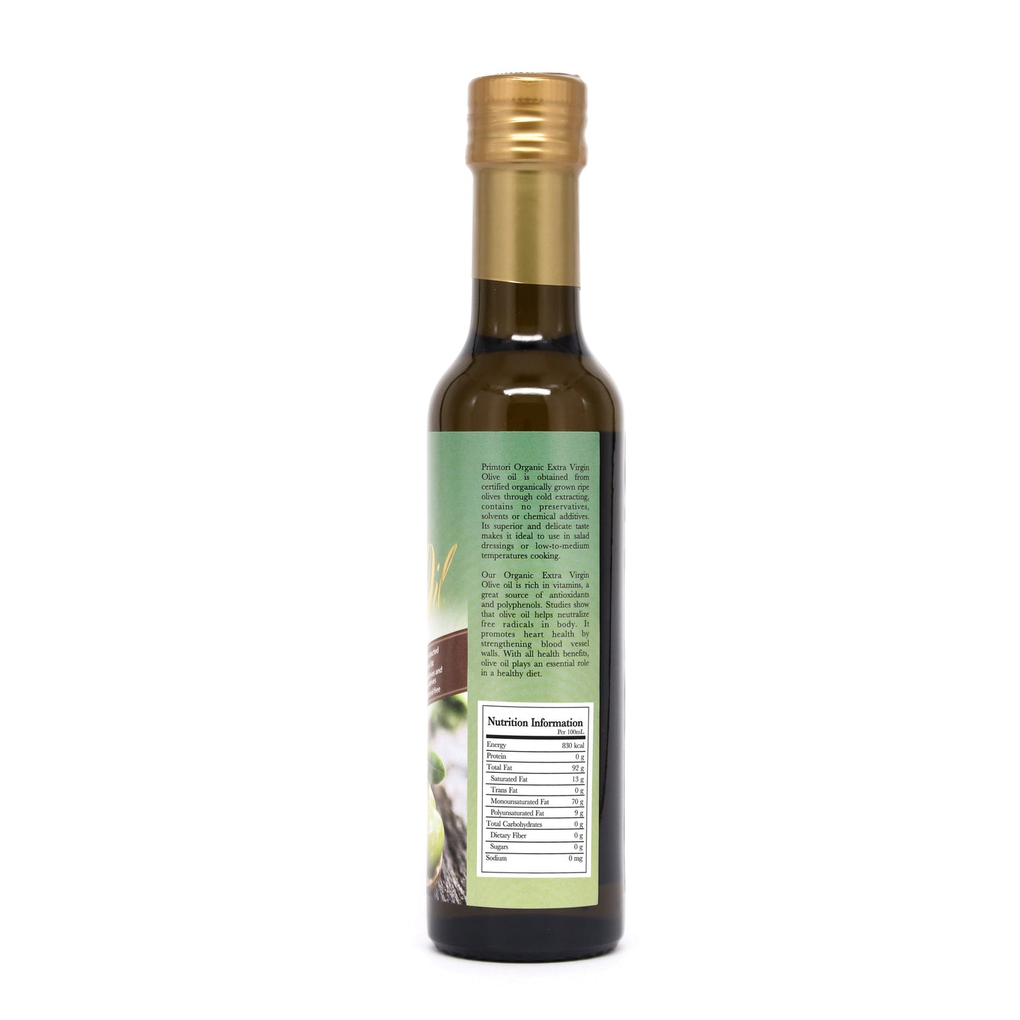 Primtori 有機特級初搾橄欖油-Primtori Organic Extra Virgin Olive Oil - 250ml